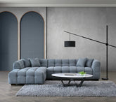 The Cloud 9 in Iron Boucle Fabric