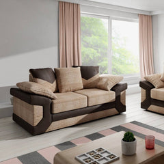 Dino 3+2 Sofa Set, 3 and 2 Seater Sofas in Grey or Brown