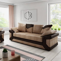 Dino 3+2 Sofa Set, 3 and 2 Seater Sofas in Grey or Brown