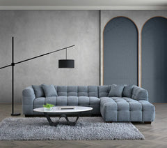 The Cloud 9 in Iron Boucle Fabric